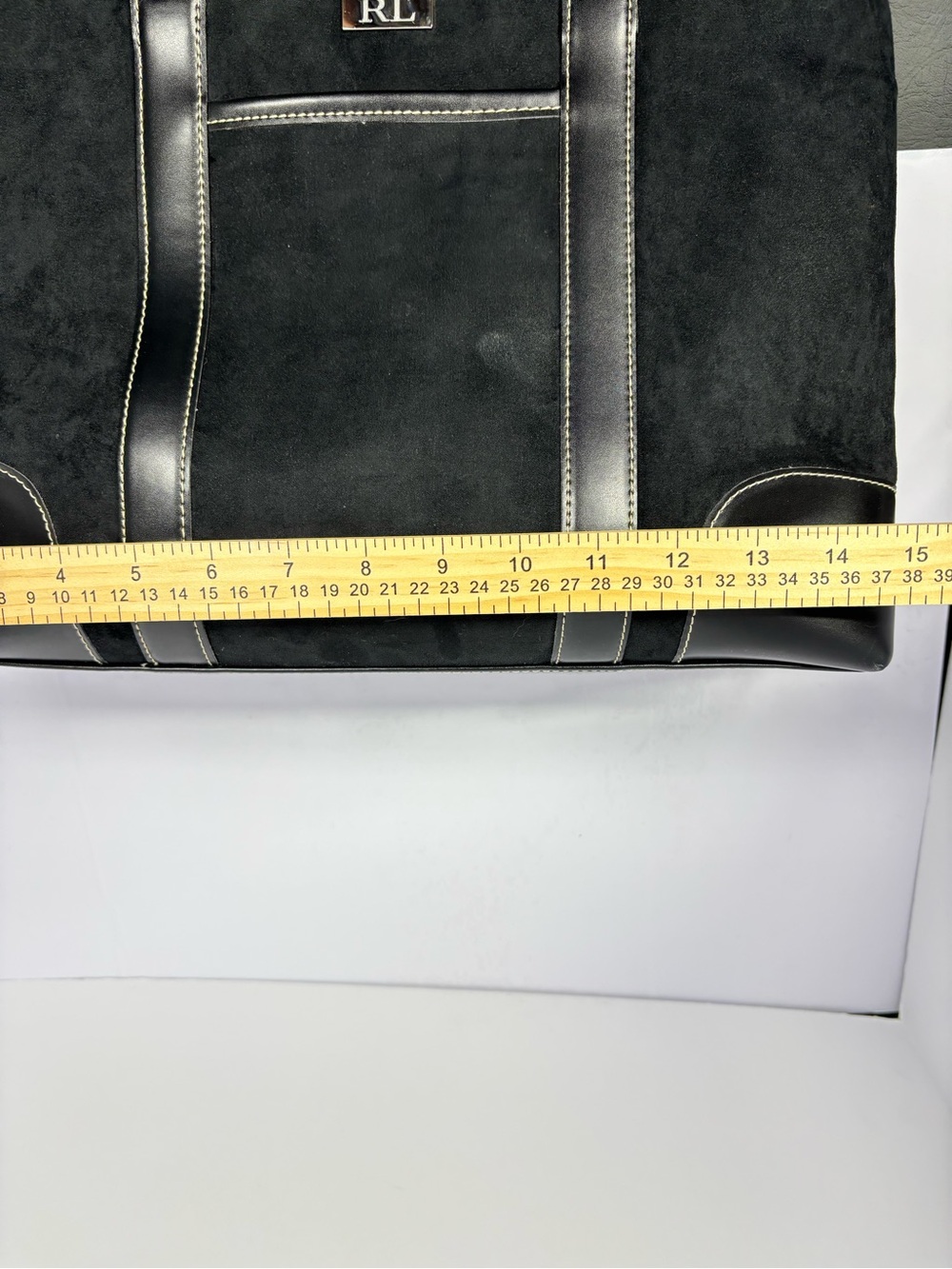 ✨Ralph Lauren Black Tote Bag - Picture 14 of 15